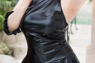 Feilin嗲囡囡 – 施忆佳KITTY的体操服：其实我在观看作品的同时，也偷偷把自己代入了进来…