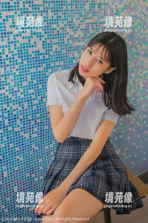 Xiuren秀人网 - 雨儿1494的作品：JK写真，挑战你的想象力
