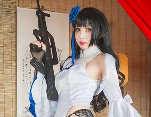 雯粥粥i的蕾姆婚纱写真：看完保证你也想问，“有新娘吗？”