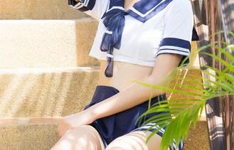 青豆客 – 岑苑之barbiebaby校服写真合集，青春的回忆，有点腻又有点甜。